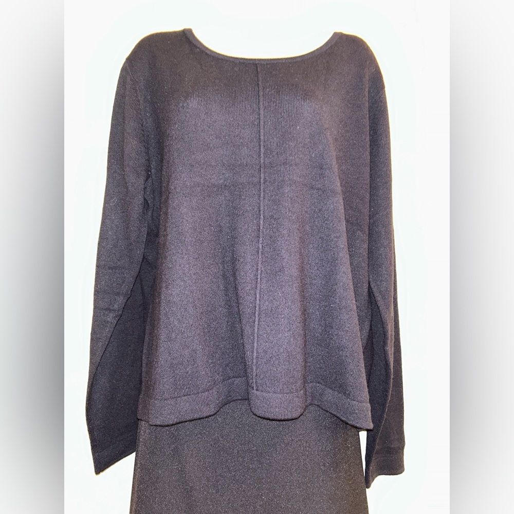 Mario Serrani Black Cashmere Sweater